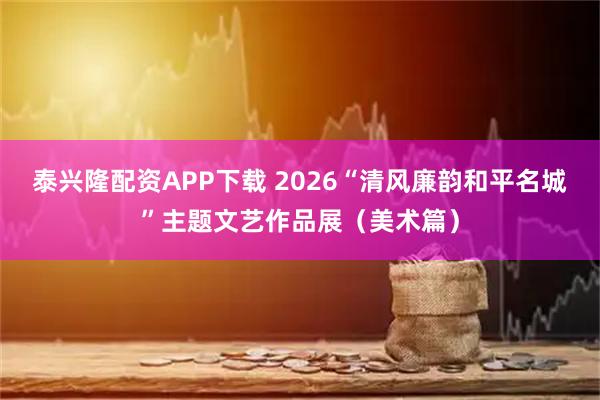 泰兴隆配资APP下载 2026“清风廉韵和平名城”主题文艺作品展（美术篇）